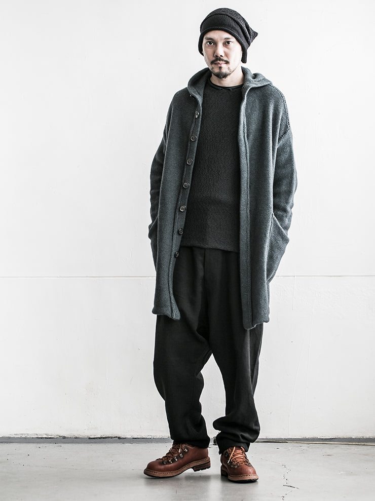 DANIEL ANDRESEN<br>IMMS ルーズフィットパンツ CHARCOAL