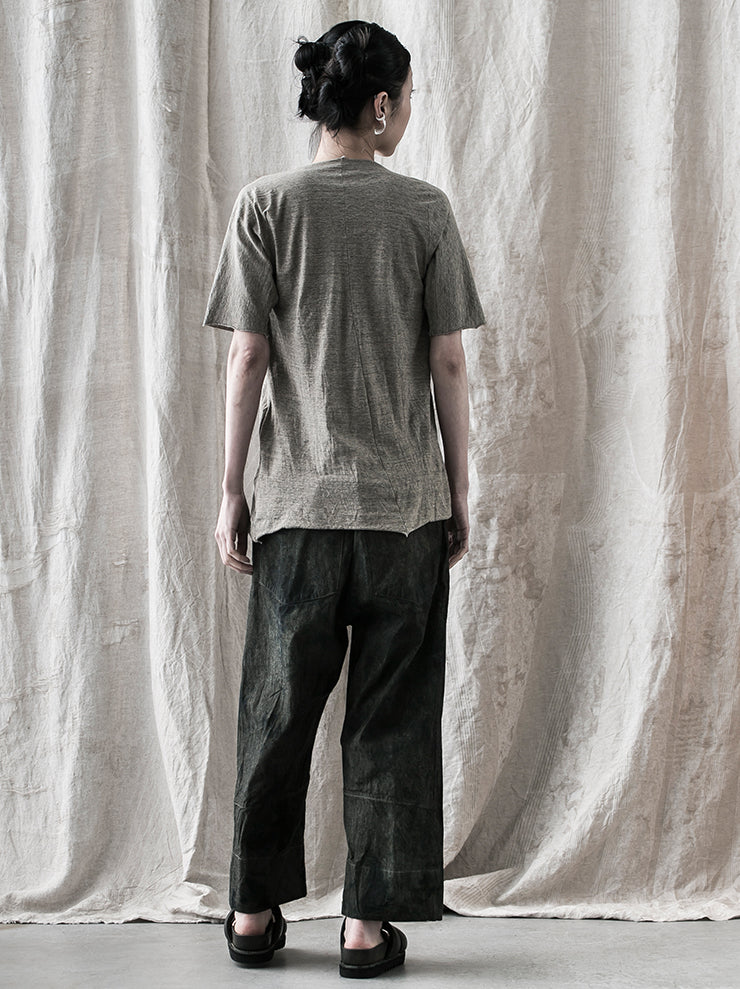 ATELIER SUPPAN <br>WOMENS pleated jeans