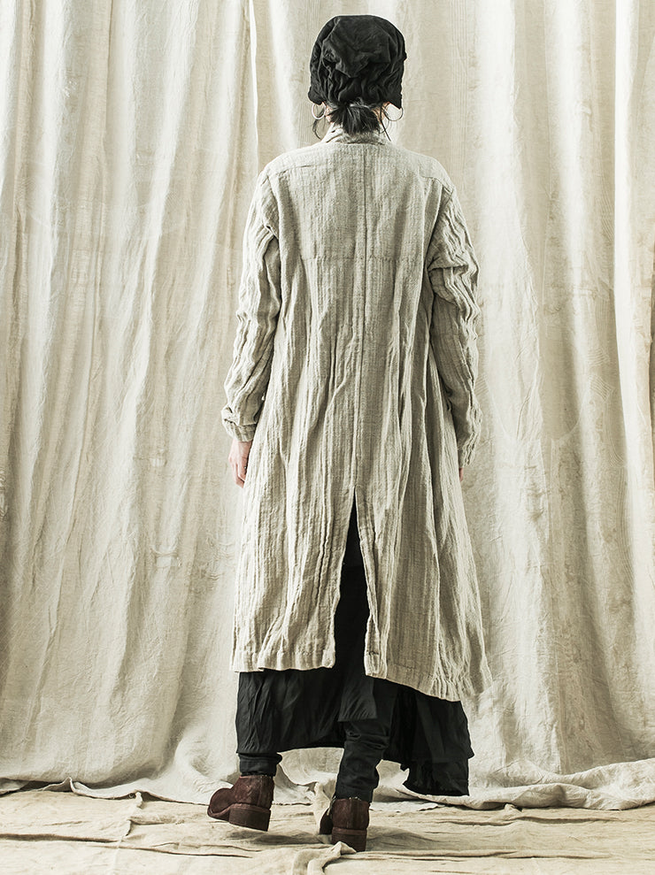 ATELIER SUPPAN<br> WOMENS HEMP COAT