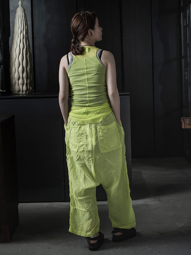 RUNDHOLZ DIP<br> WOMENS cotton trousers / SPRING