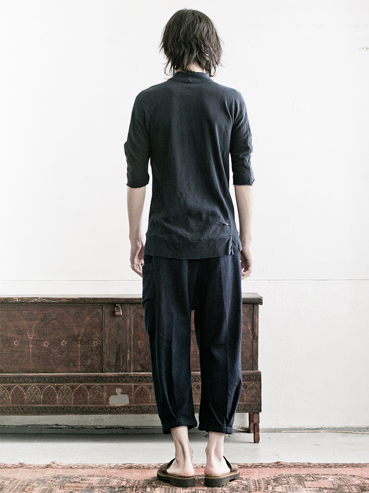 MATiAS<br> Zip polo shirt INDIA BLUE