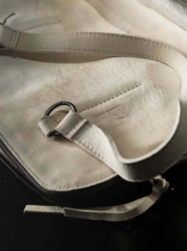 tagliovivo<br> Bowlet bag S / WHITE & SILVER