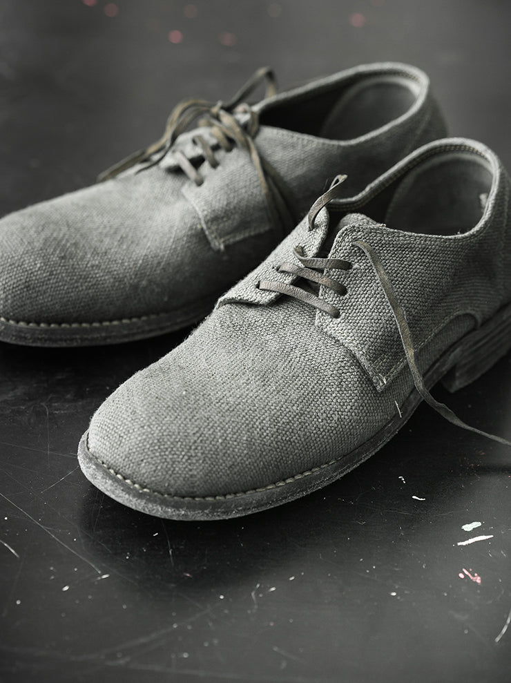 GUIDI<br>WOMENSクラシックダービーシューズ 992X MILITARY GREEN CV31T / LINEN