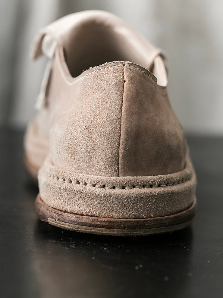 SEYE<br> MENS Low overtan leather shoes / NATURAL