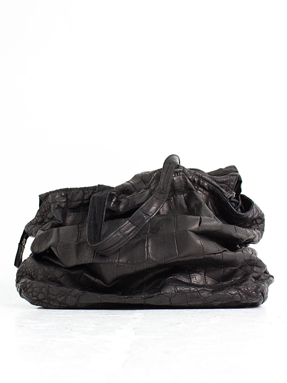 ISAAC SELLAM EXPERIENCE<br> crocodile leather bag