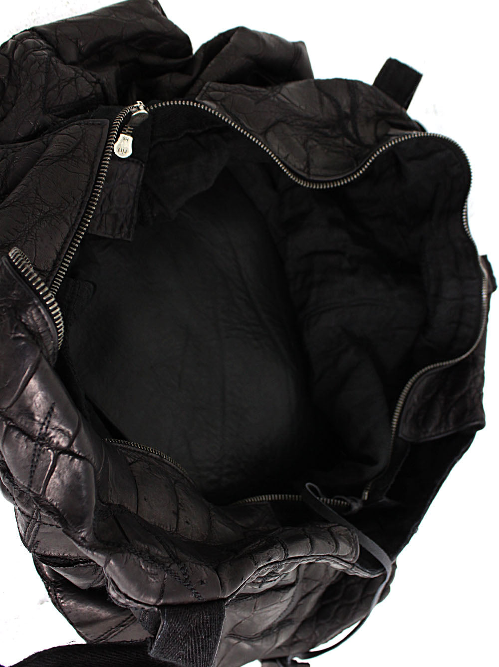 ISAAC SELLAM EXPERIENCE<br> crocodile leather bag