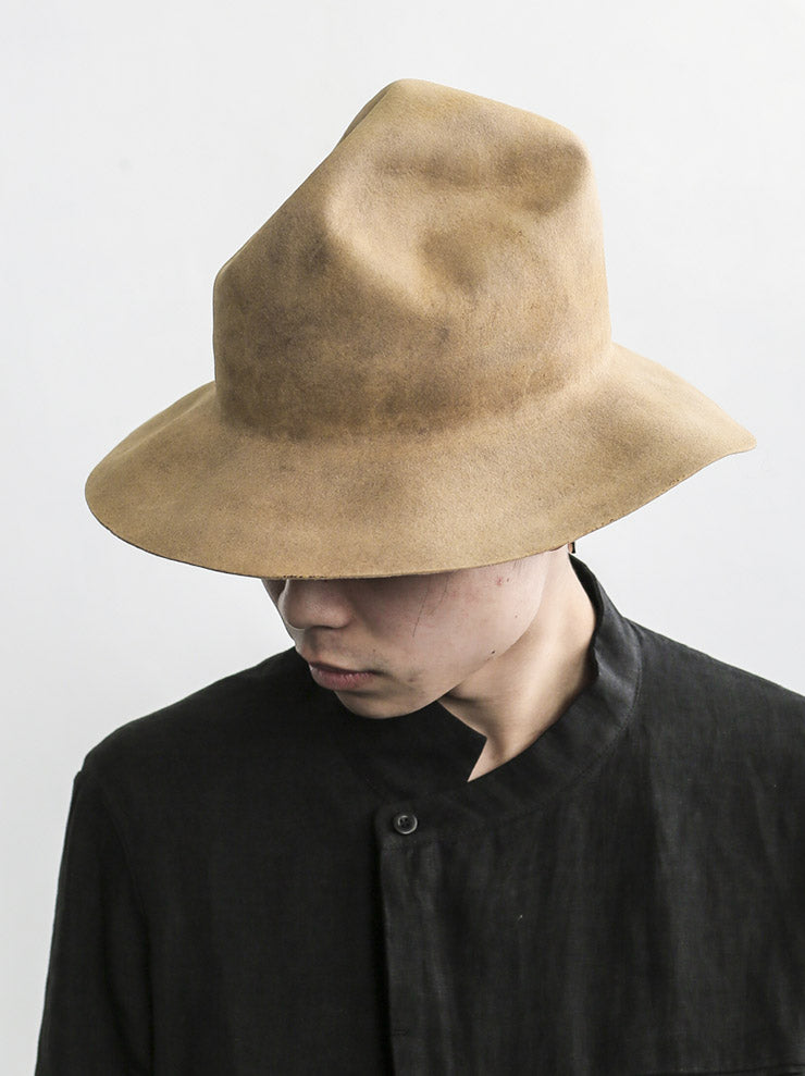 HORISAKI<br> Easy Burned Sombrero Hat Sand