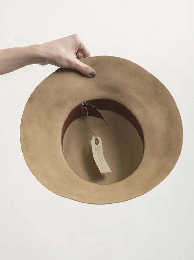 HORISAKI<br> Easy Burned Sombrero Hat Sand