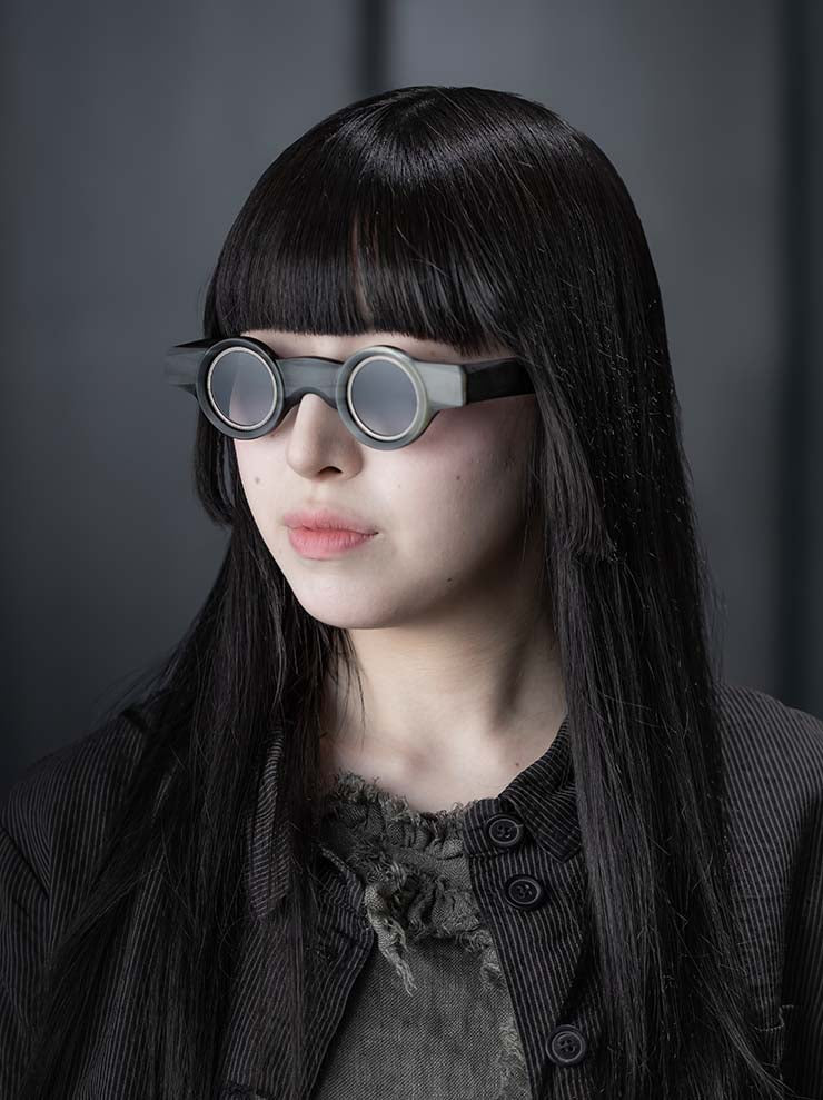 RIGARDS × ZIGGY CHEN<br/>GENUINE HORN フレームサングラス / BLACK & WHITE / RG1940ZC