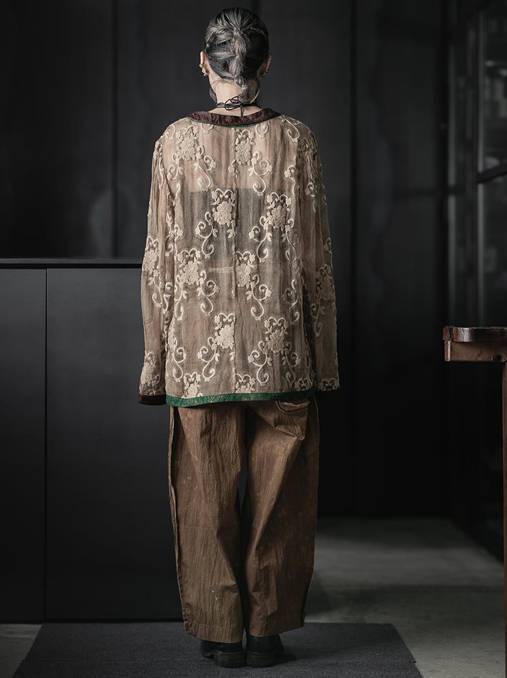 COMMUNS<br>WOMENS TROUSERS / Caramel Dyeing