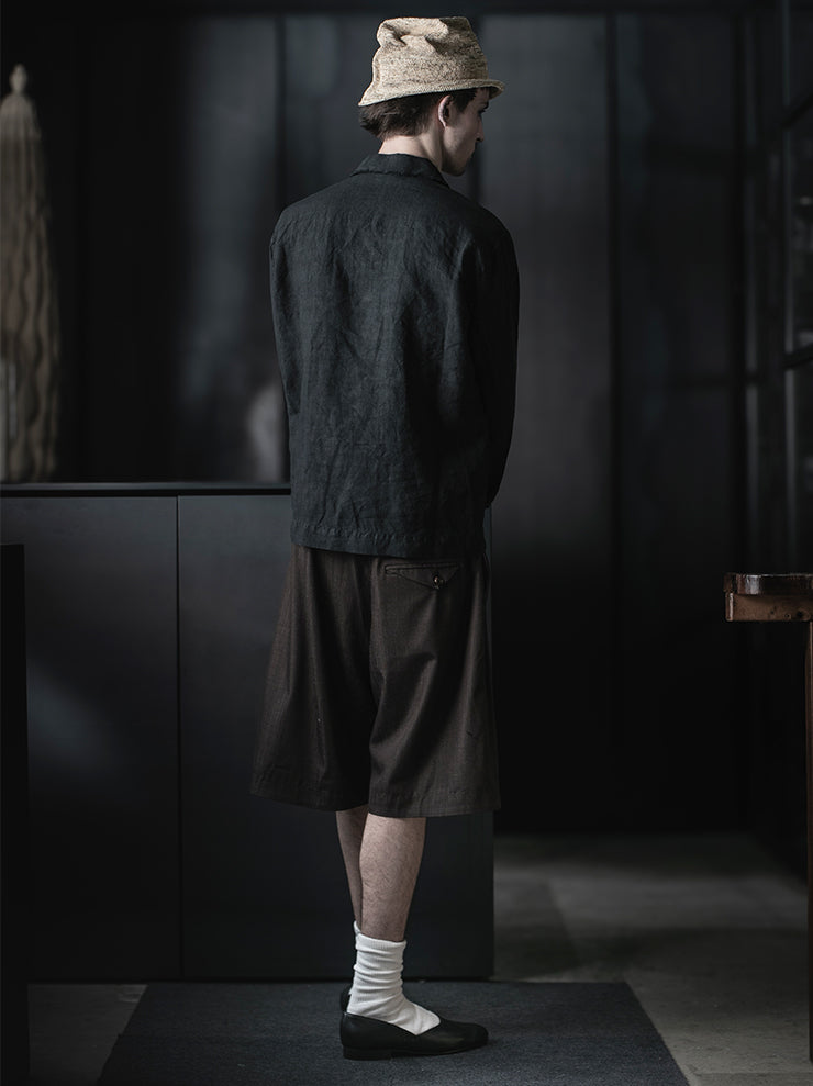 MONAD<br>Murray Tailored Shorts / Brown