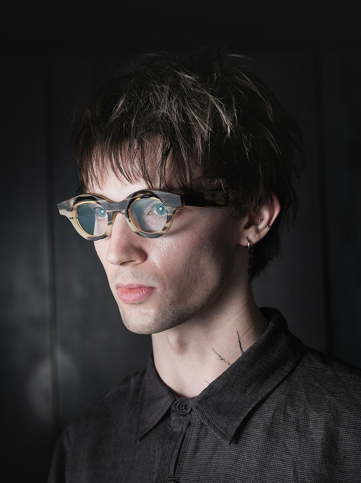 RIGARDS<br>GENUINE HORN フレームサングラス / LIGHT CAMO / RG1063