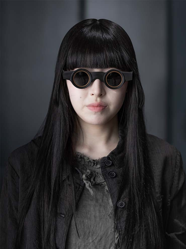 RIGARDS × ZIGGY CHEN<br/>GENUINE HORN フレームサングラス / BLACK / RG1940ZC
