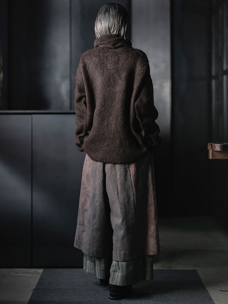 By Walid<br> MENS MCLAREN TROUSER / BROWN / SIZE M