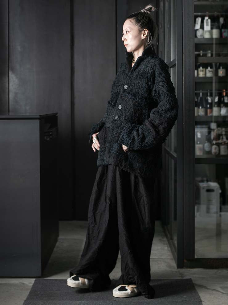 By Walid<br> WOMENS BEAU JACKET / INDIGO