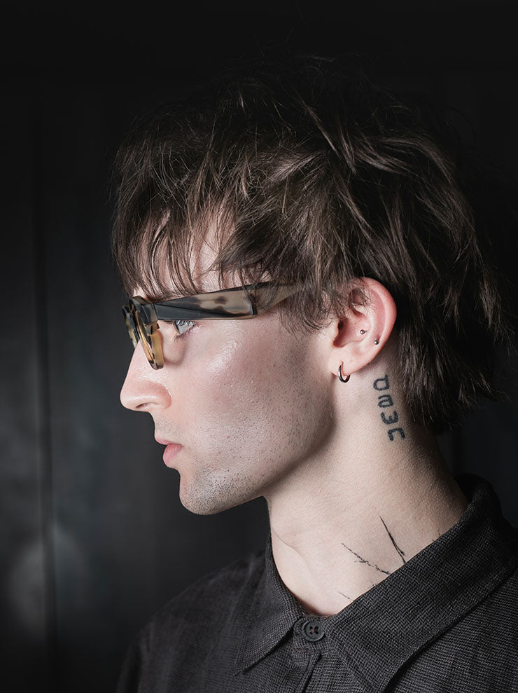 RIGARDS<br>GENUINE HORN フレームサングラス / LIGHT CAMO / RG1063