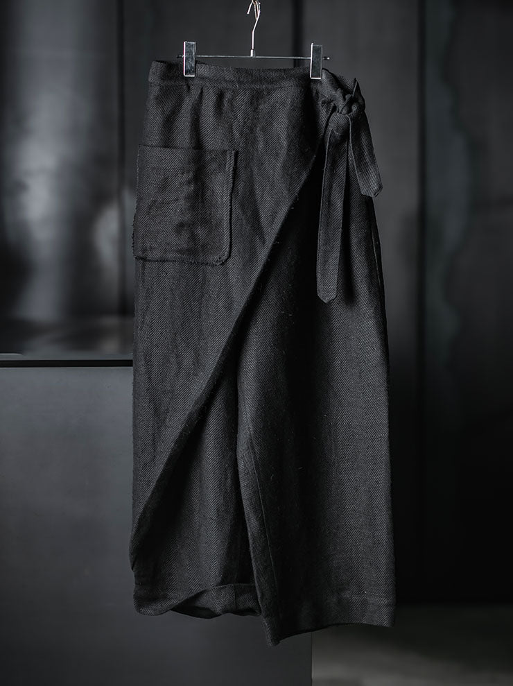 GATHERING<br>UNISEX SHEPHERD PANT / INDIGO BLACK
