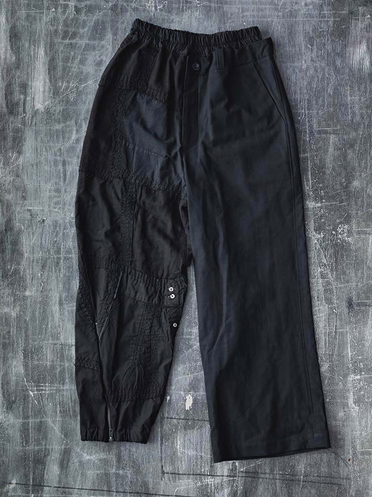 By Walid<br>MENS  デイヴィストラウザー / BLACK L