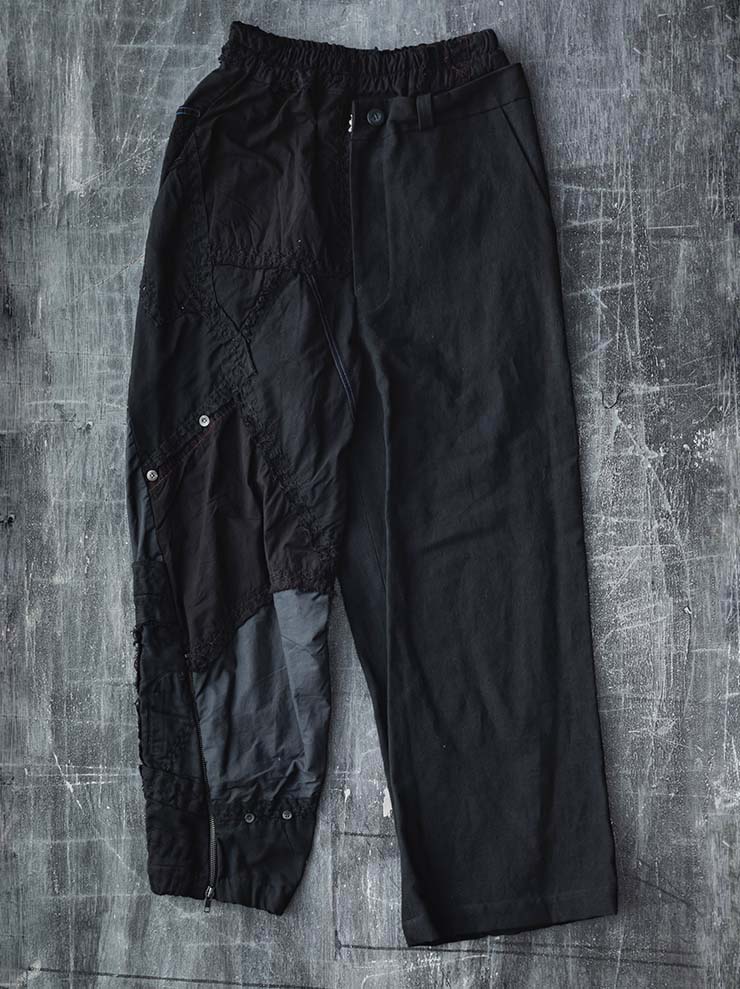 By Walid<br>MENS  デイヴィストラウザー / BLACK M