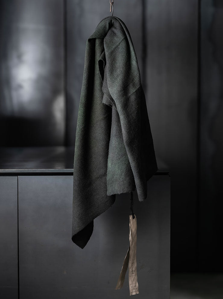 BIEK VERSTAPPEN<br>CASHMERE WOOL SCARF  / GREEN