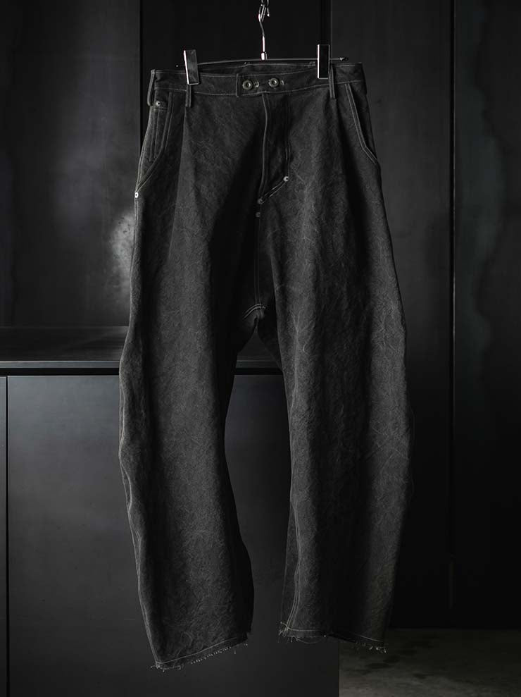 EVAN SCOTT MONROE<br>Bellow Trousers / Sumi Ink, Charcoal
