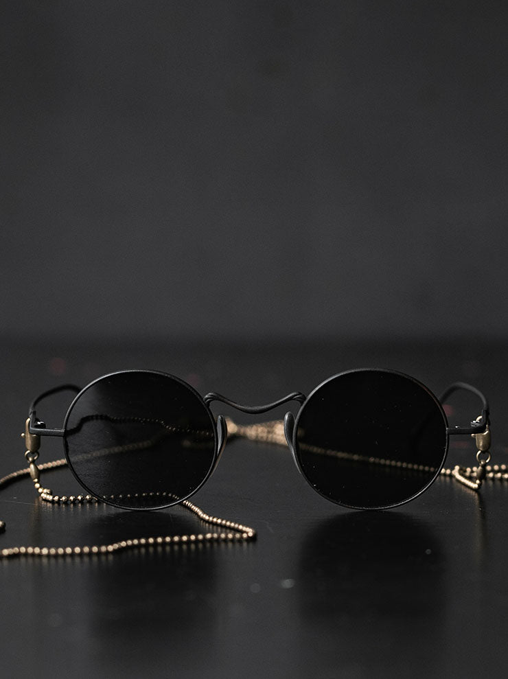 RIGARDS × UMA WANG<br>TITANIUM フレームサングラス / DARK BRONZE ANTIQUE / RG00UW14