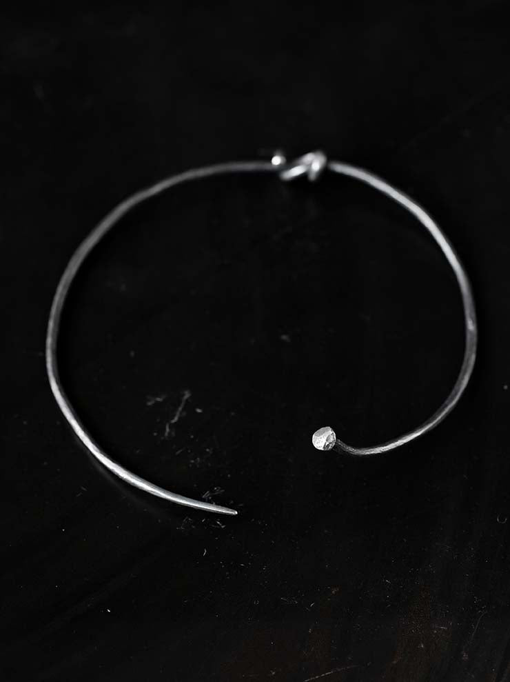 DETAJ<br> SILVER NECK LACE / RE-N01