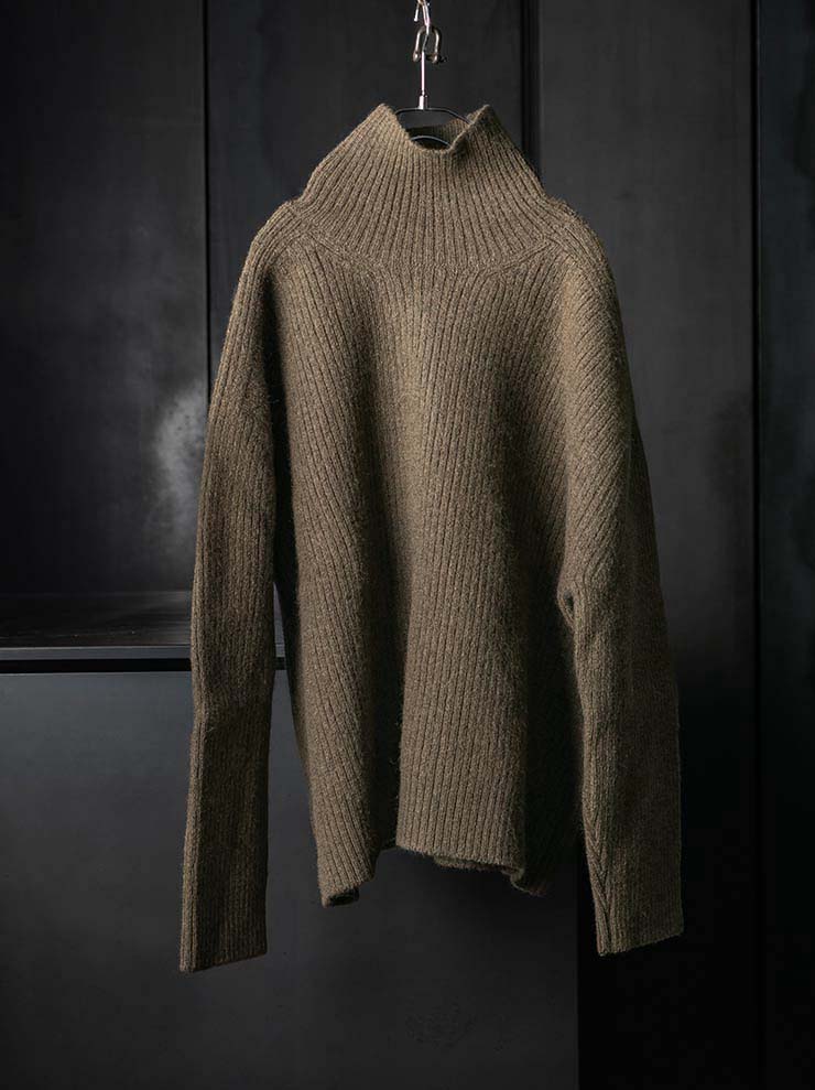 WRIGHT + DOYLE<br>UNISEX ATLI JUMPER / BRACKEN