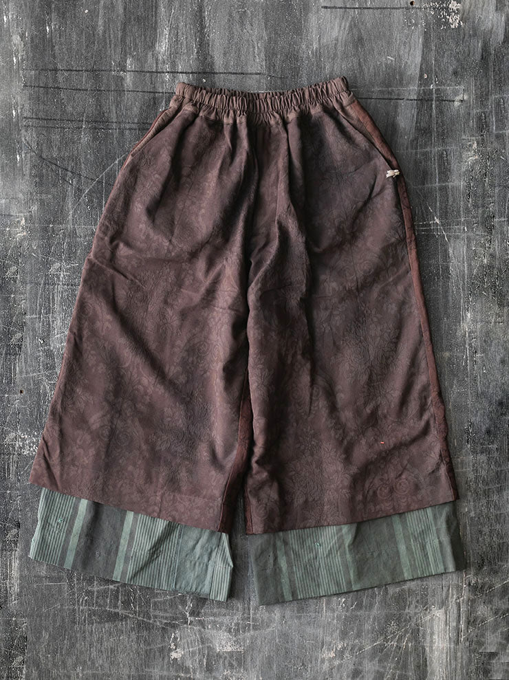 By Walid<br>MENS MCLAREN TROUSER / BROWN / SIZE L