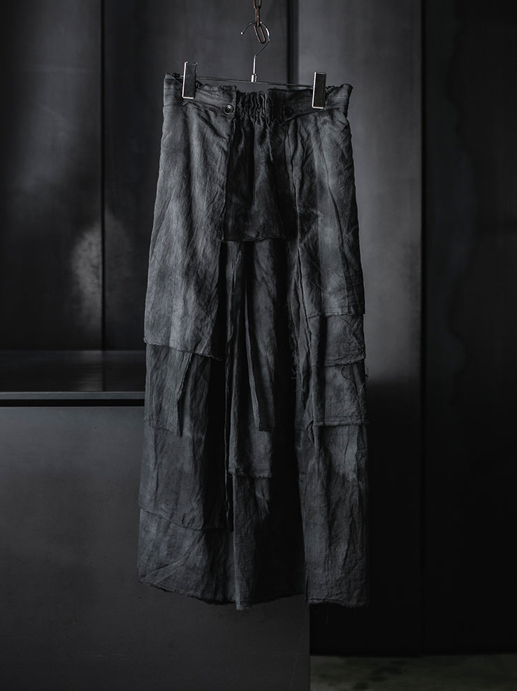 ATELIER SUPPAN<br>WOMENS Torn Skirt / E26-48