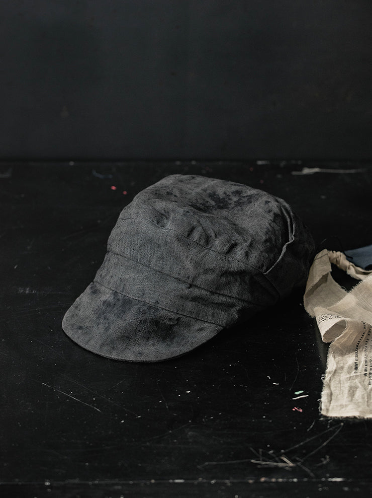 ATELIER SUPPAN<br>Bluegreen hemp CAP / E26-24