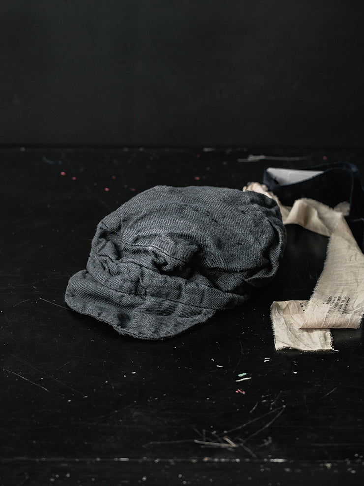ATELIER SUPPAN<br>Heavy hemp CAP / E26-23