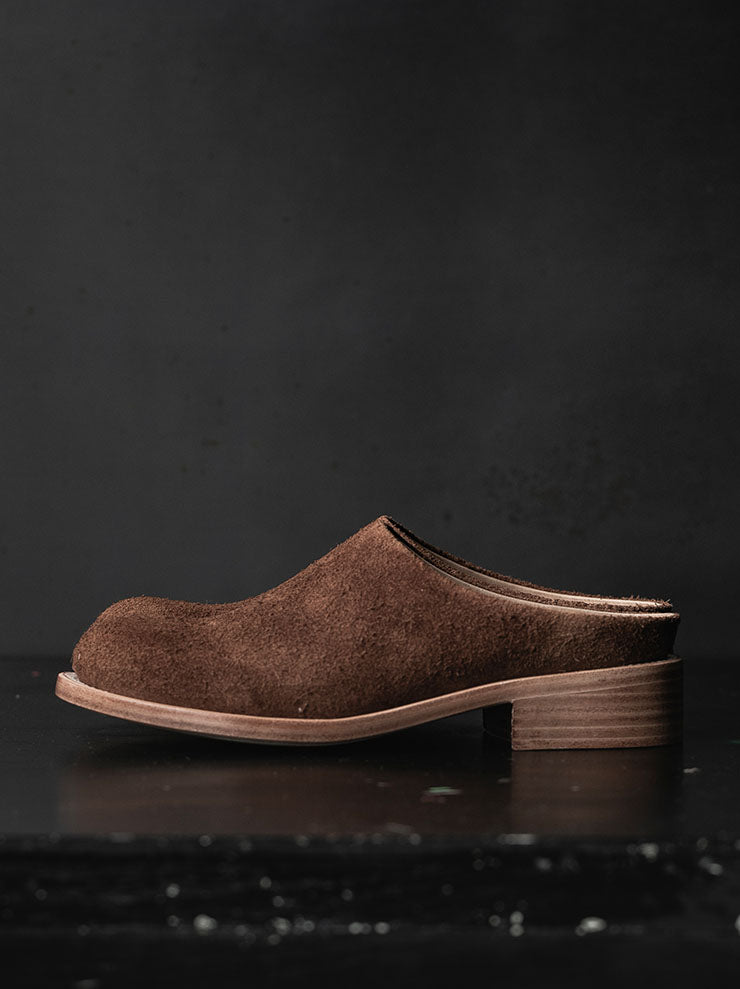 THE BACKWARD VENDOR<br>レリックミュール / Brown