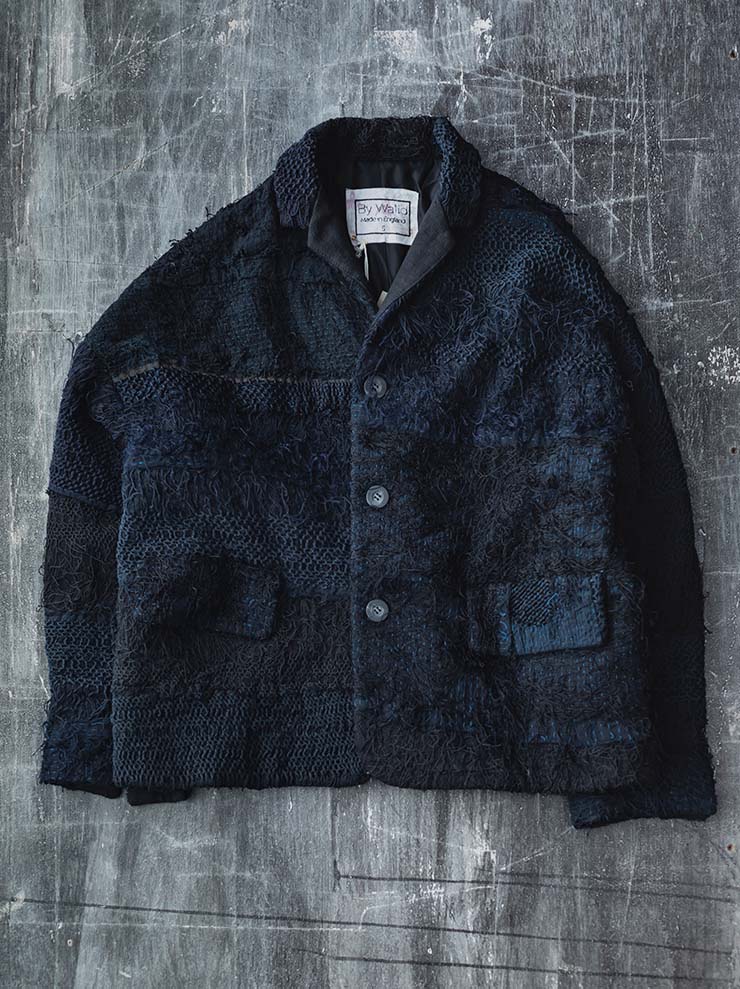 By Walid<br> WOMENS BEAU JACKET / INDIGO