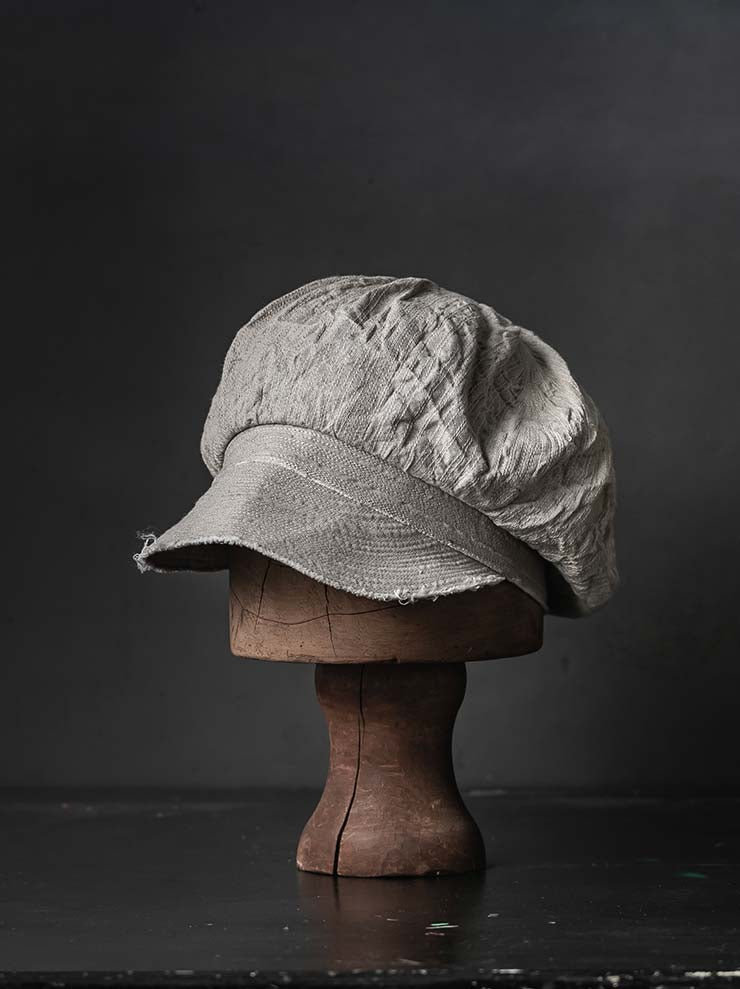 HORISAKI<br>LIMITED EDITION コットンリネンキャップ OOAK26 NO. 080 / VARIOUS