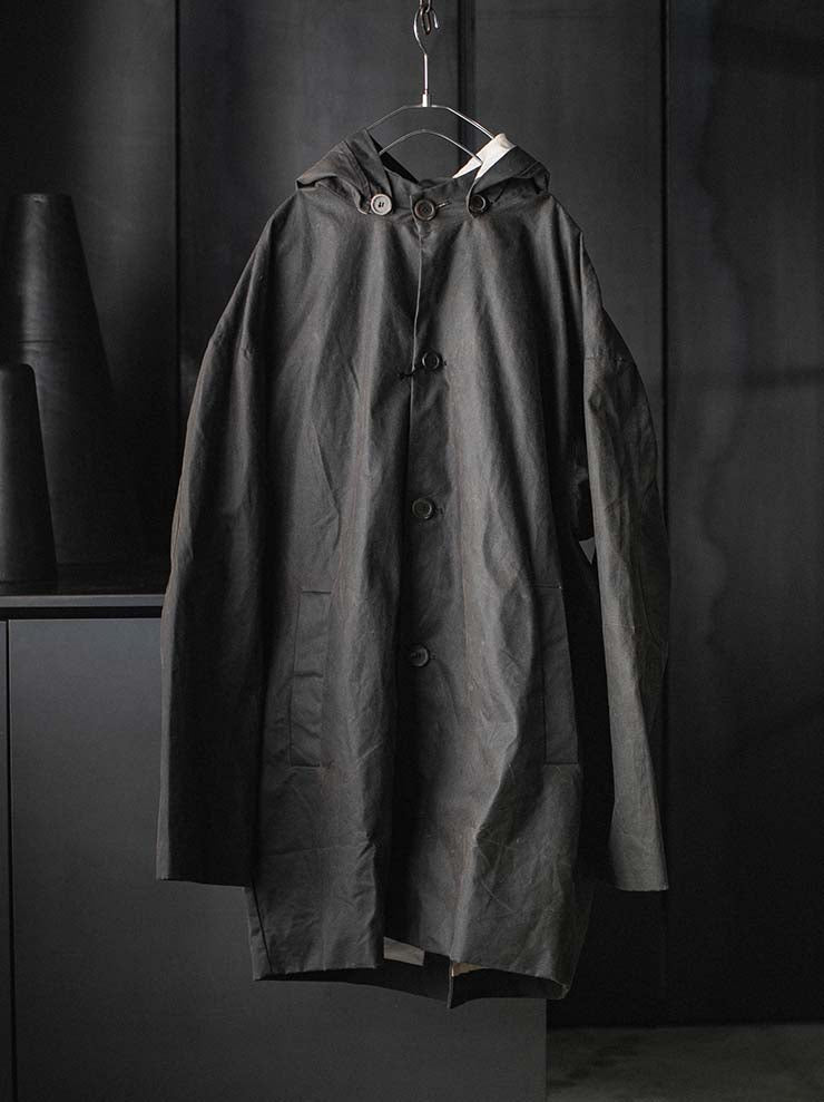 toward(s)<br />WAXED COTTON TYPEWRITER PARKA / DARK BROWN
