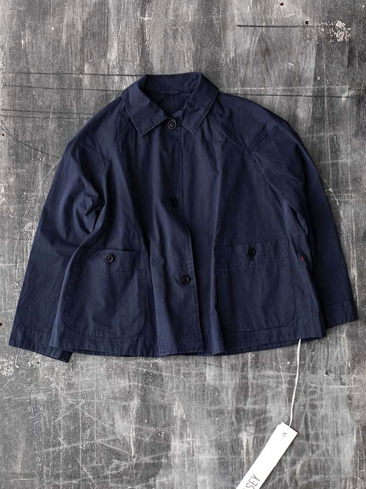 CASEY CASEY<br> WOMENS DRIES TRAVAIL JACKET / STEEL