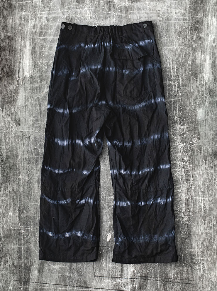 ATELIER SUPPAN<br> MENS Blue Striped Trousers
