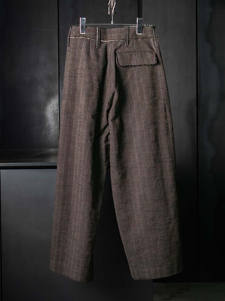 WRIGHT + DOYLE<br>UNISEX KASSEL TROUSERS / BARK