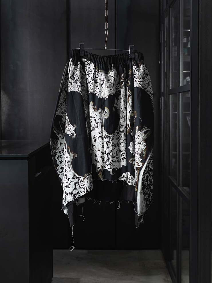 IA LONDON<br>WOMENS EDEN SKIRT / COLLARS PRINT