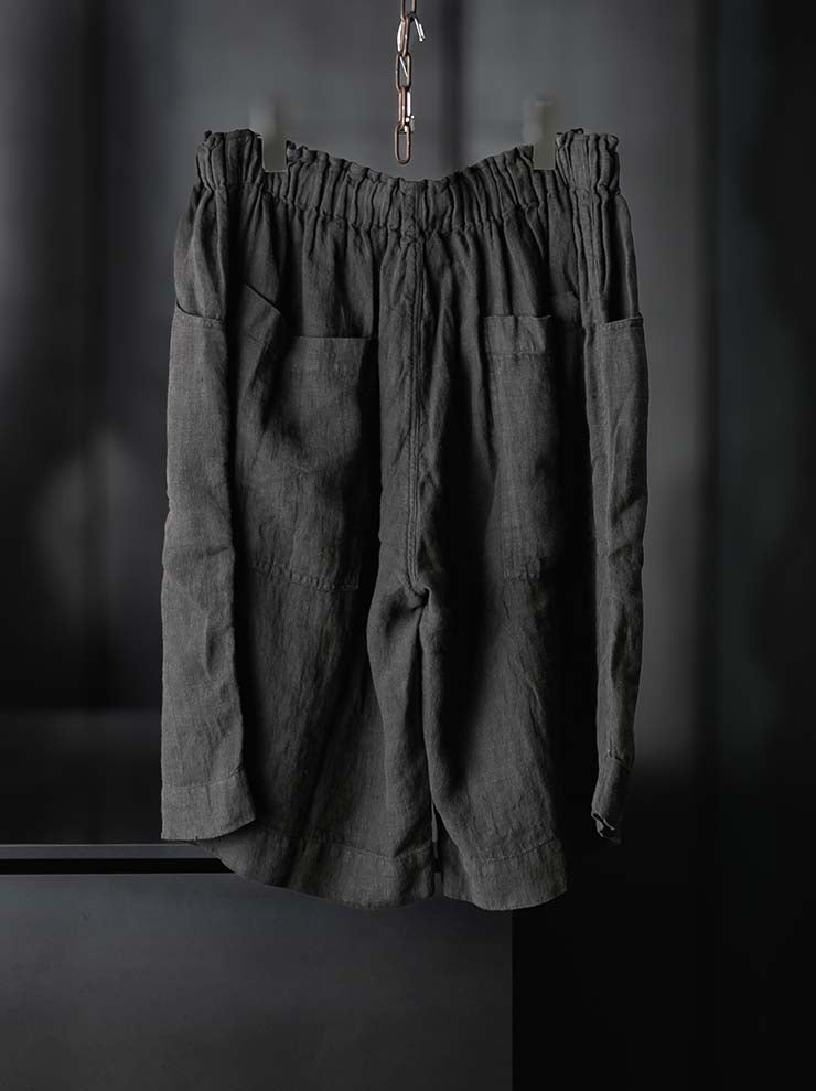 GATHERING<br>Farmer Shorts / BLACK