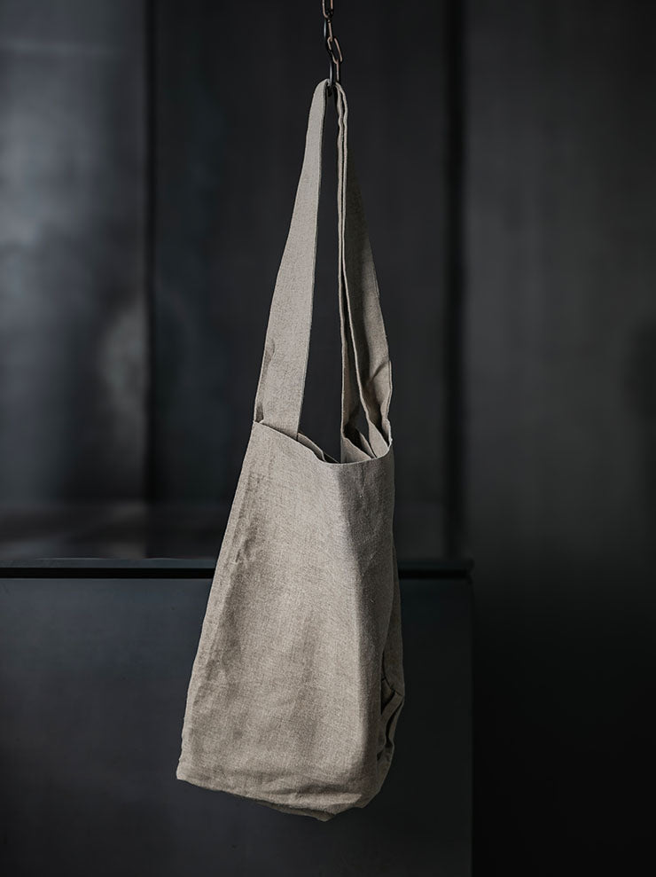 GATHERING<br>DOUBLE BAG / NATURAL