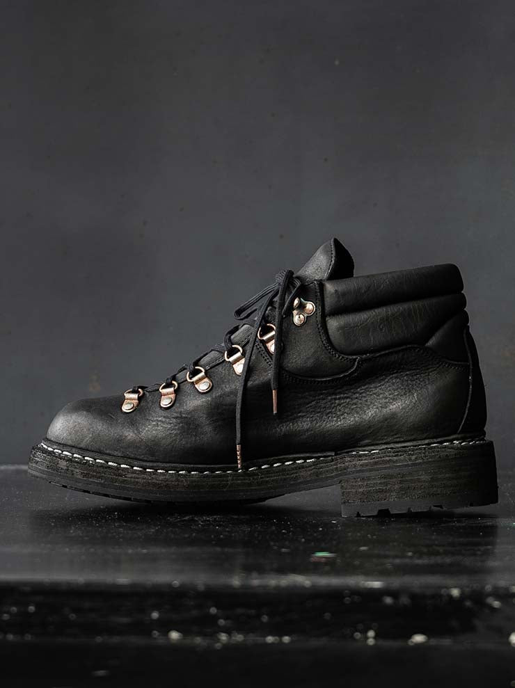 GUIDI<br>MENS ハイキングシューズ SOLE RUBBER 190M BLKT / CALF FULL GRAIN