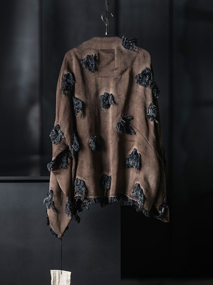 UMA WANG<br>WOMENS KLARKE JKT / ROSE/BLUE