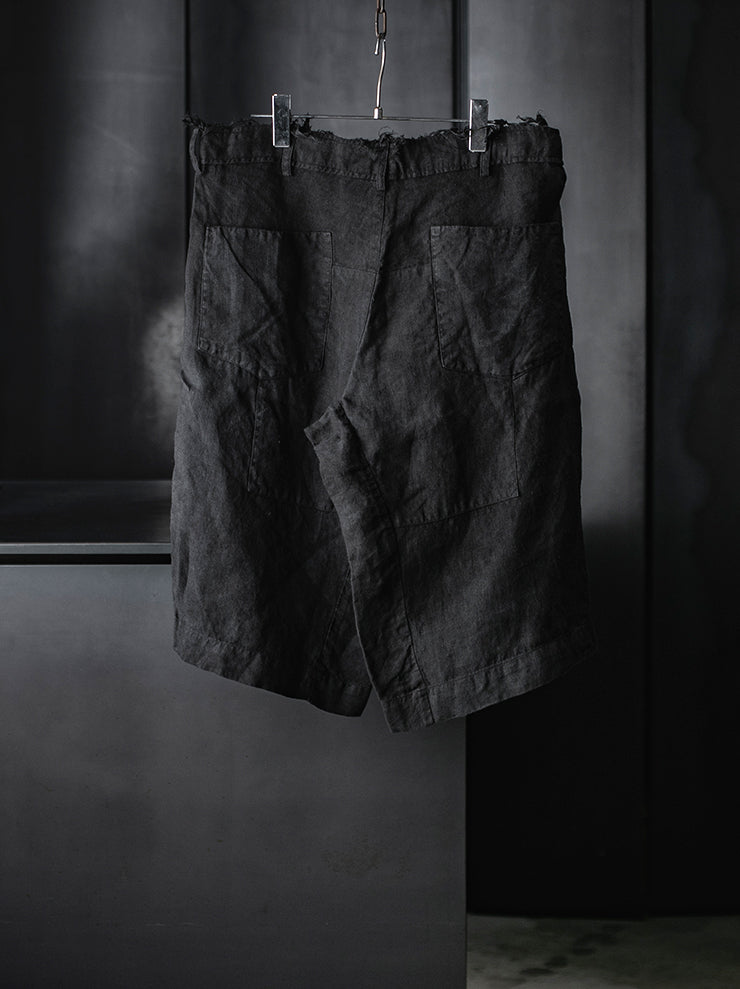 ATELIER SUPPAN<br>MENS Light hemp shorts / E26-11