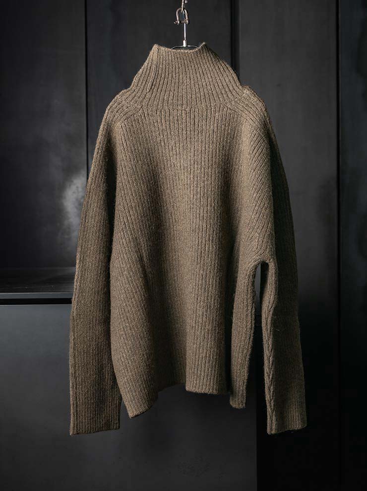 WRIGHT + DOYLE<br>UNISEX ATLI JUMPER / BRACKEN