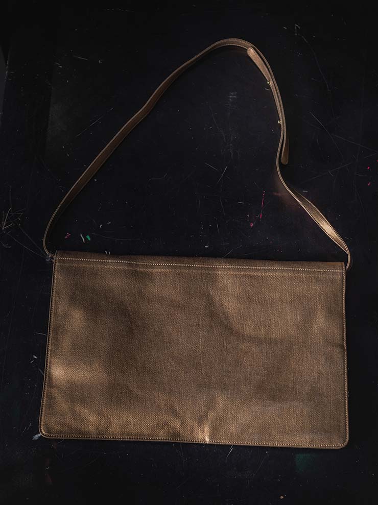 UMA WANG<br> Medium Flat Bag / GOLD