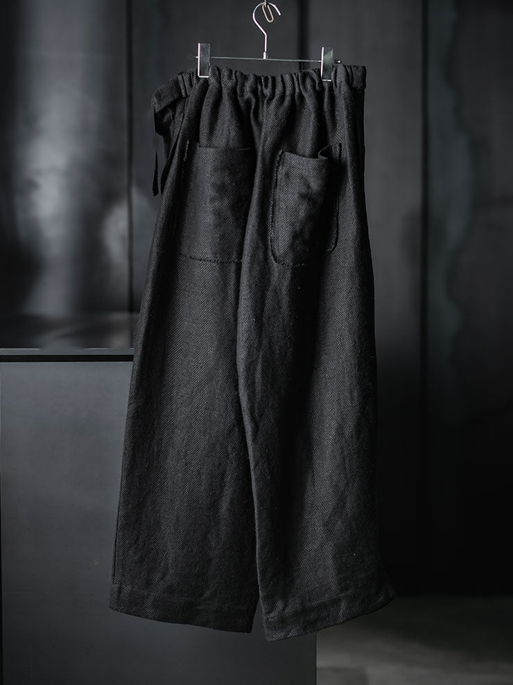 GATHERING<br>UNISEX SHEPHERD PANT / INDIGO BLACK
