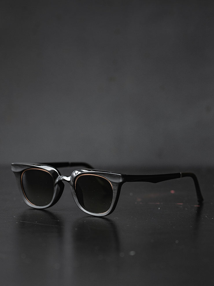 RIGARDS<br>GENUINE HORN フレームサングラス / BLACK / RG1007