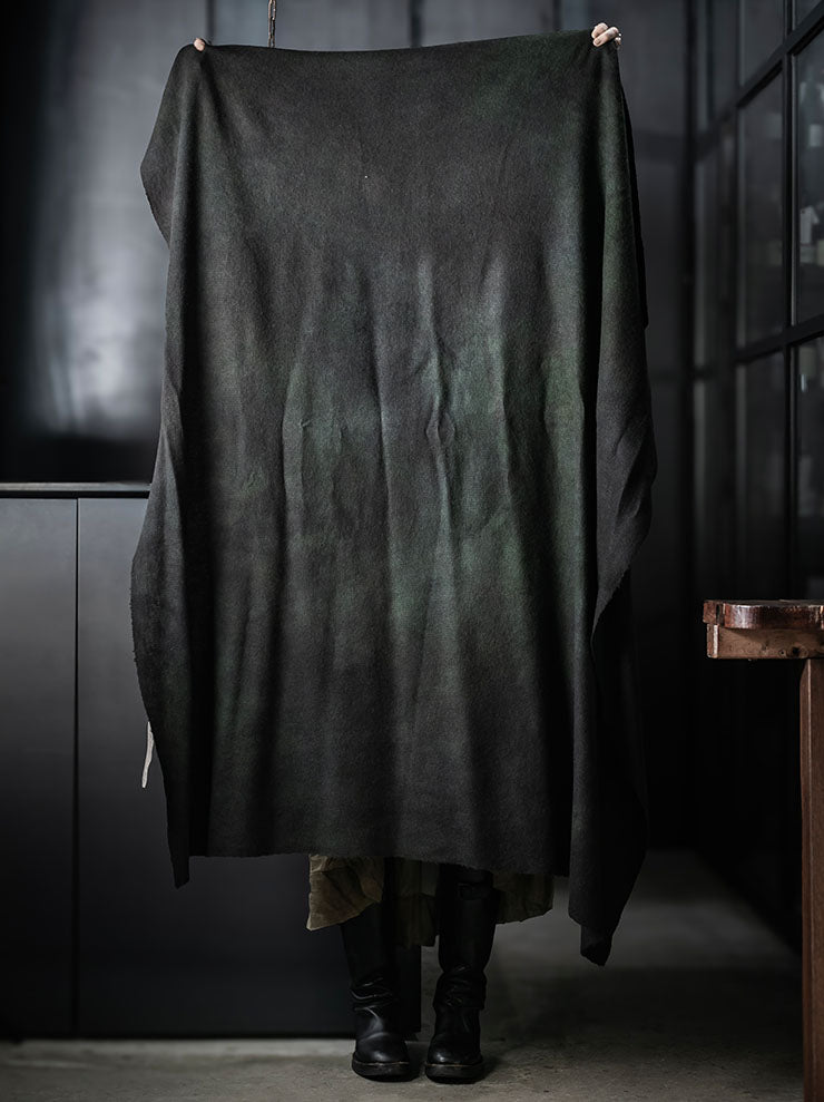 BIEK VERSTAPPEN<br>CASHMERE WOOL SCARF  / GREEN